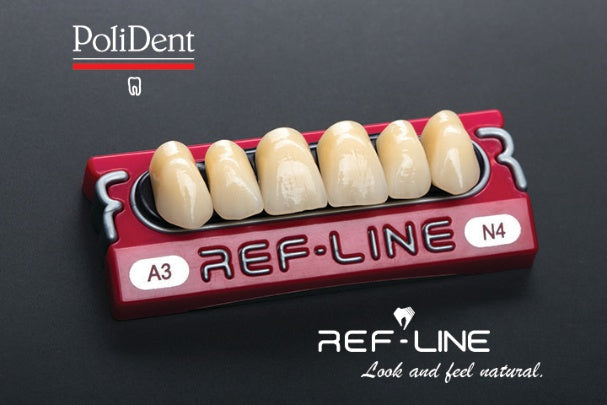 Vintage Denture Resin Teeth Row for dentist 1950-1960