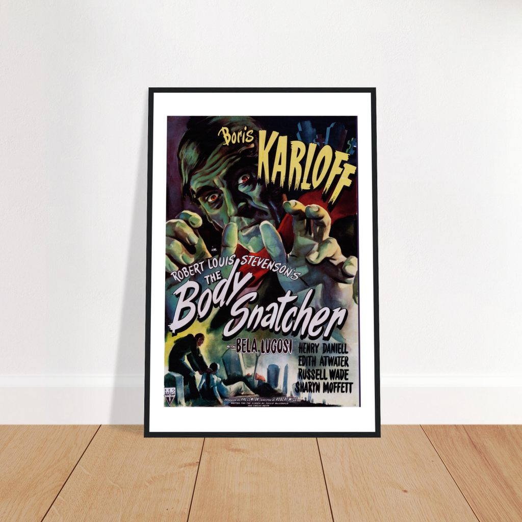 Body Snatcher 40s Sci-Fi Horror movie poster