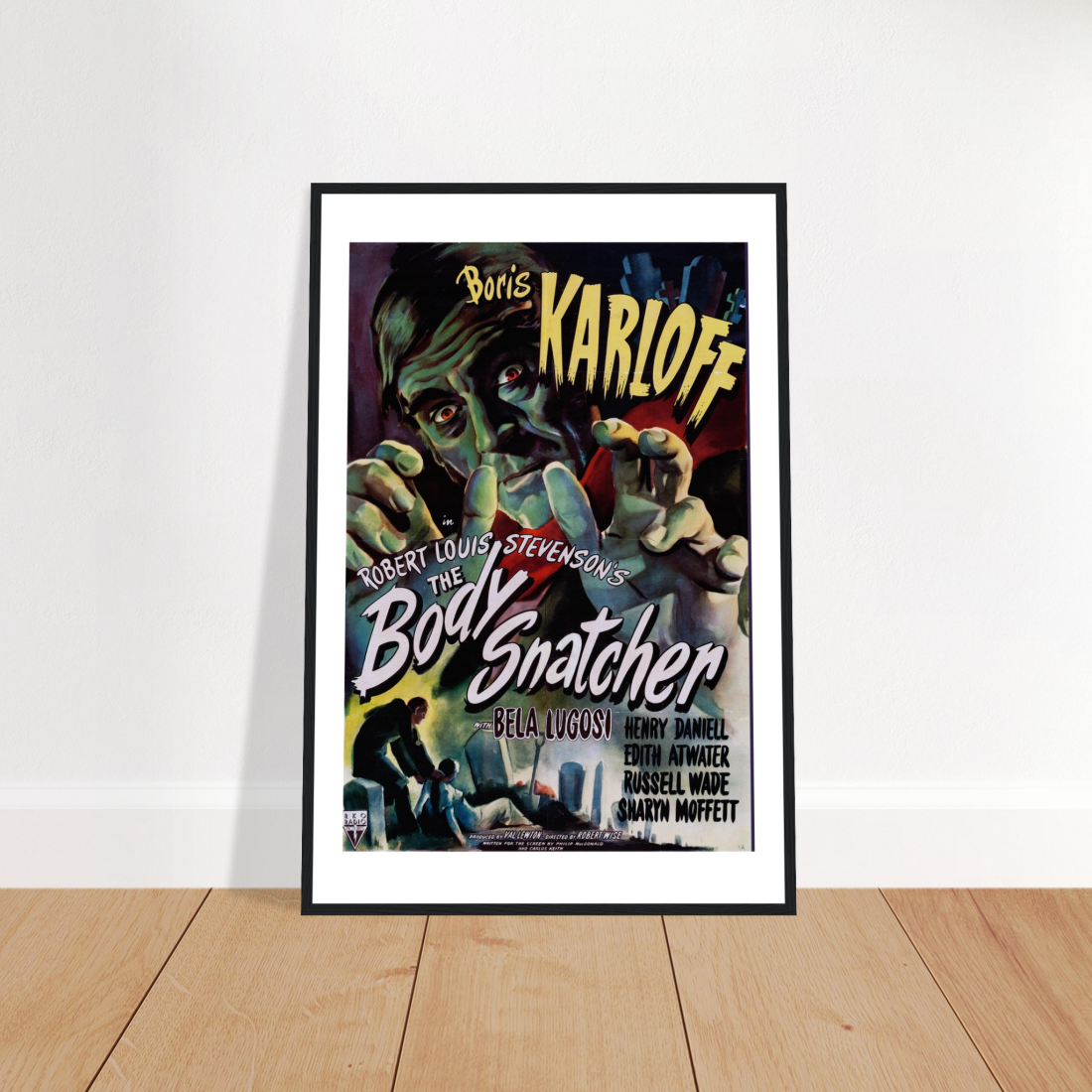 Body Snatcher 40s Sci-Fi Horror movie poster