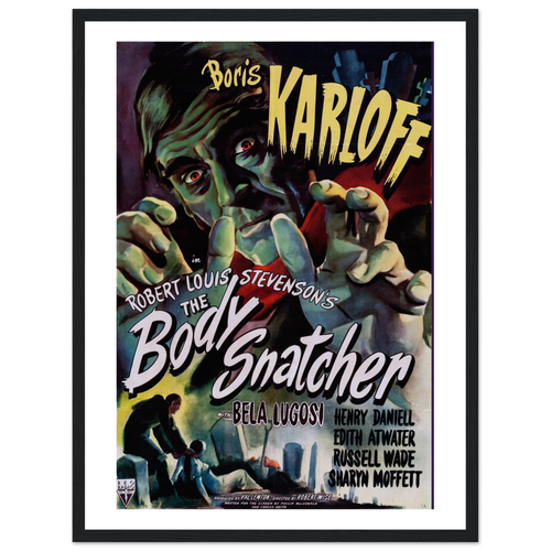Body Snatcher 40s Sci-Fi Horror movie poster