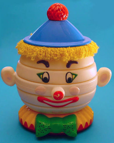 Vintage Clarance the Stack-A-Round Clown (le Clown Magique)