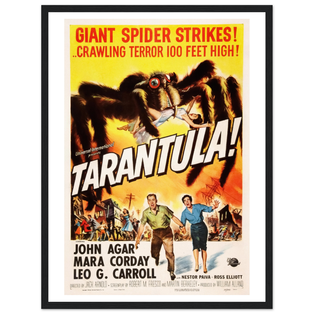 Tarantula 50s Sci-Fi Horror movie poster