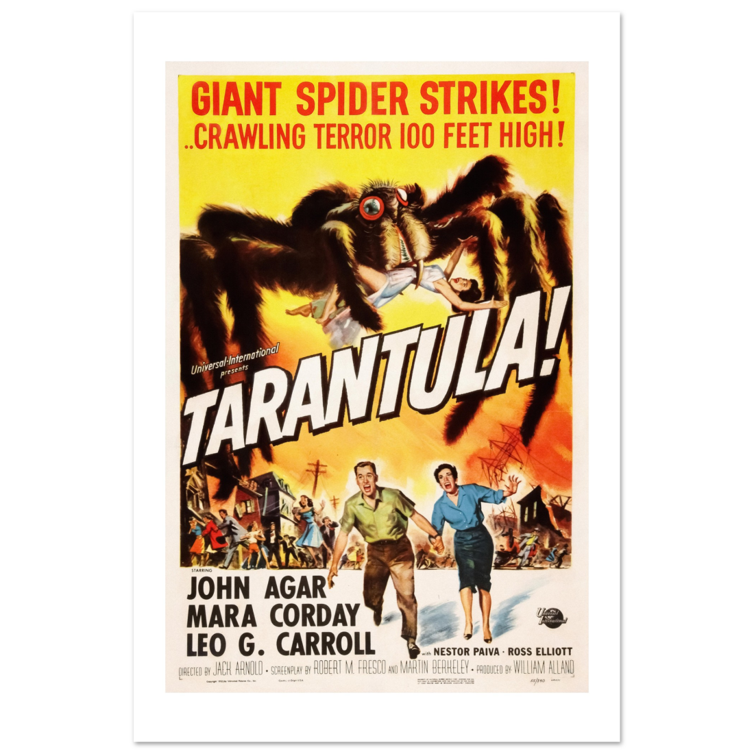 Tarantula 50s Sci-Fi Horror movie poster