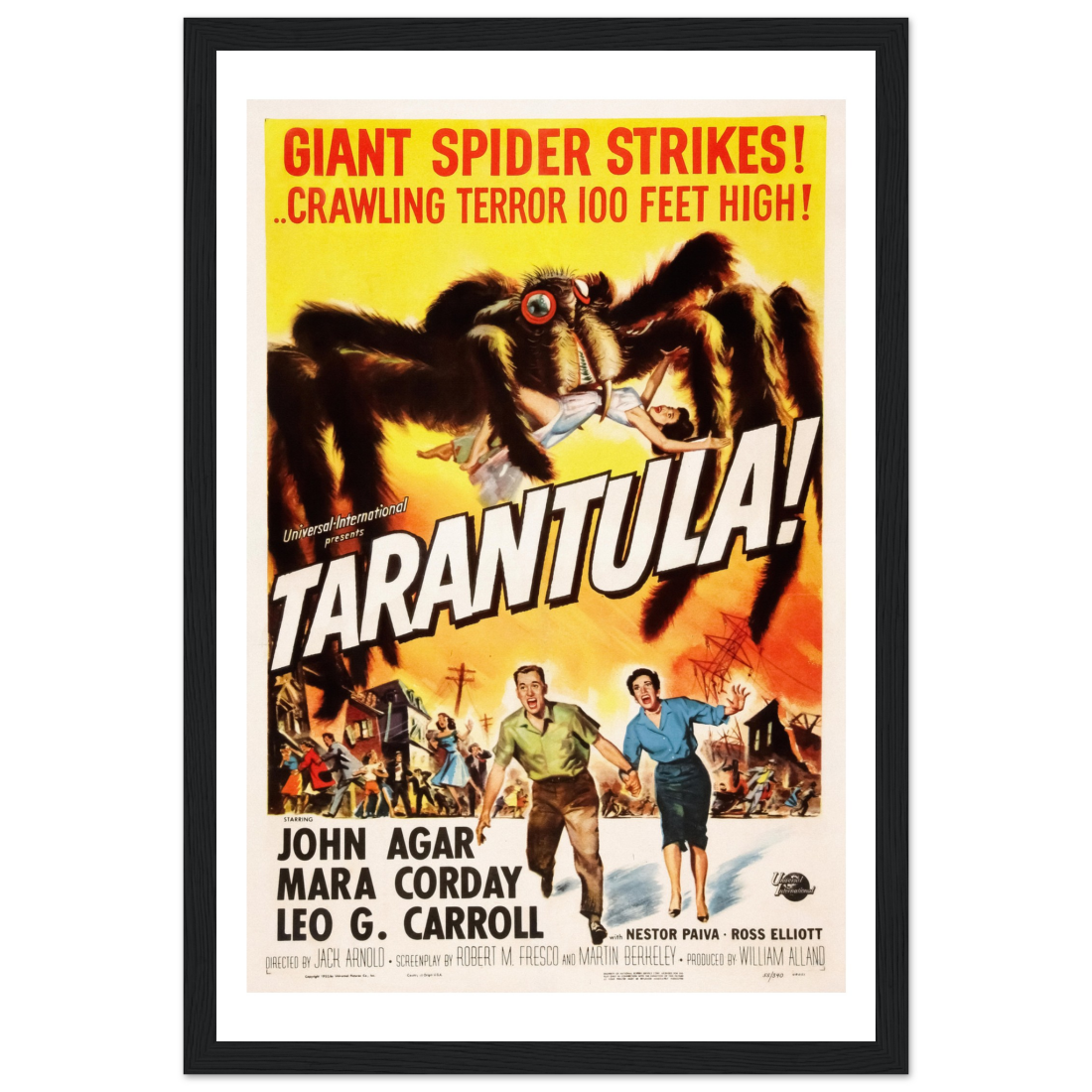 Tarantula 50s Sci-Fi Horror movie poster