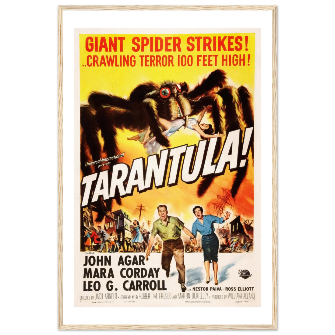 Tarantula 50s Sci-Fi Horror movie poster