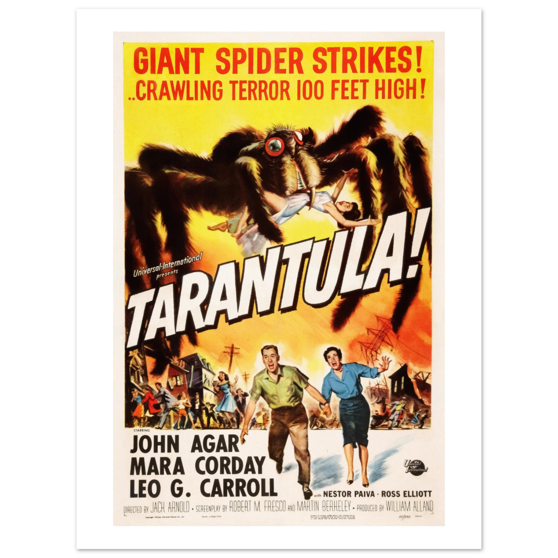 Tarantula 50s Sci-Fi Horror movie poster