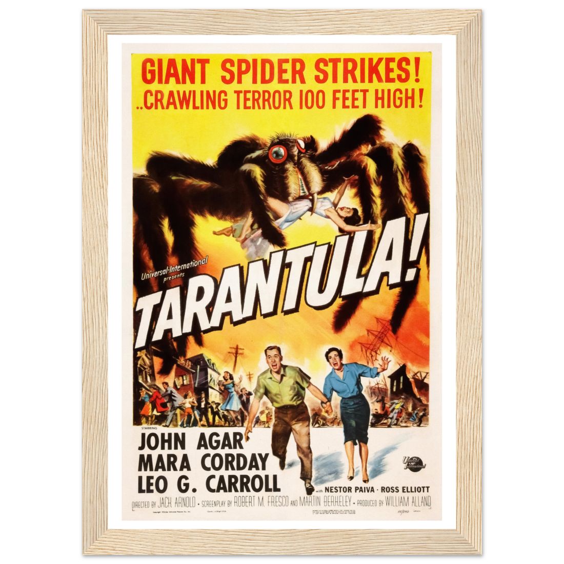 Tarantula 50s Sci-Fi Horror movie poster