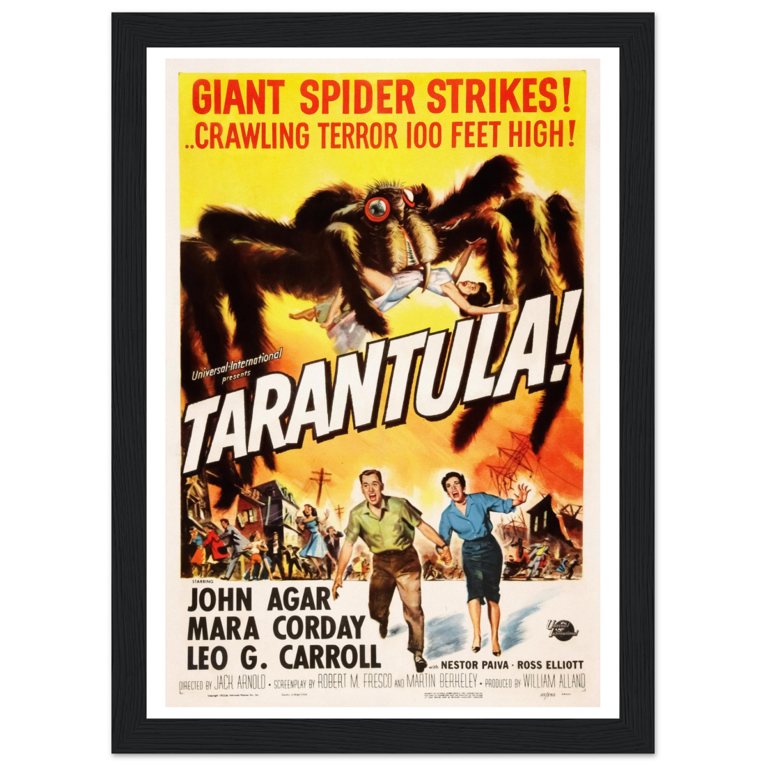 Tarantula 50s Sci-Fi Horror movie poster