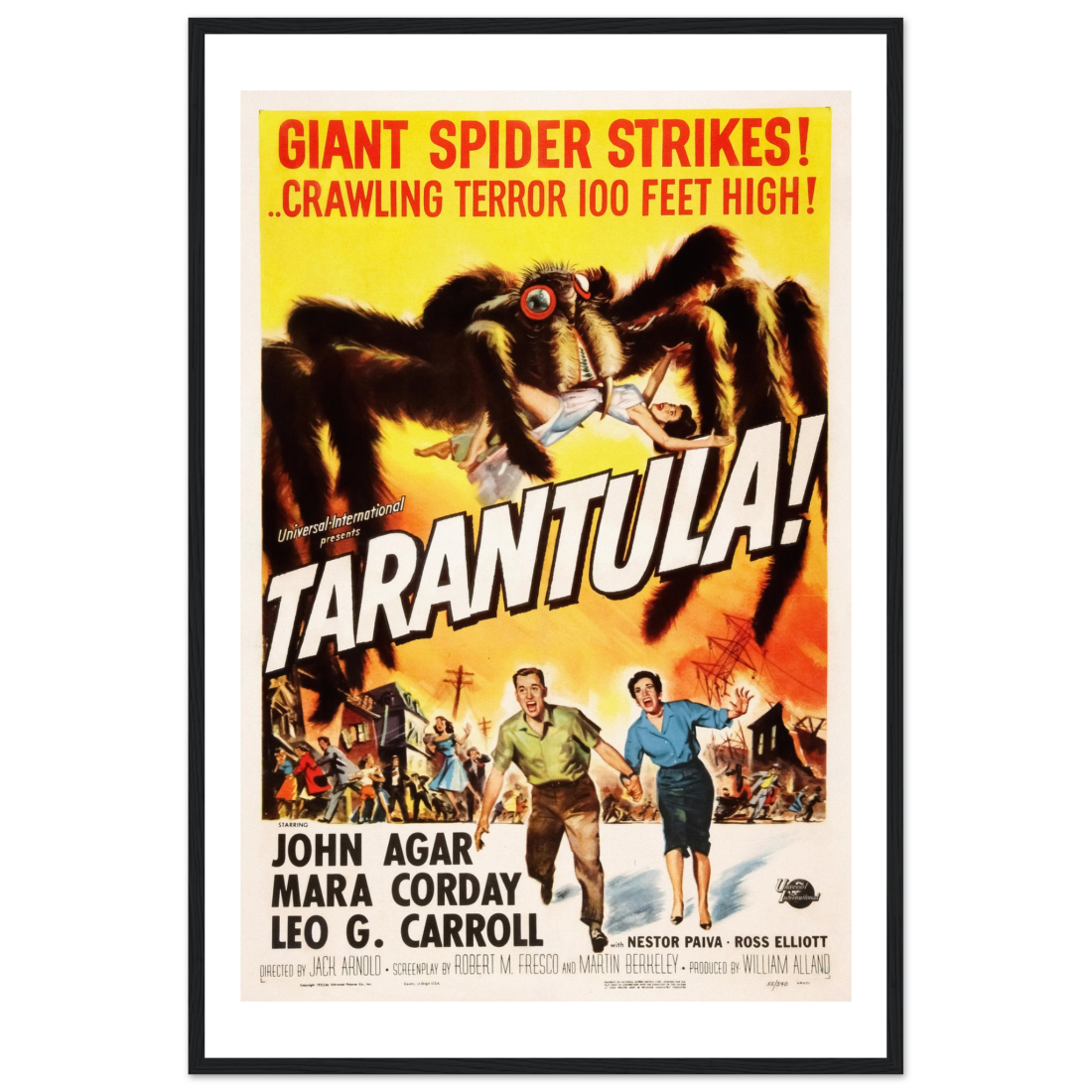 Tarantula 50s Sci-Fi Horror movie poster