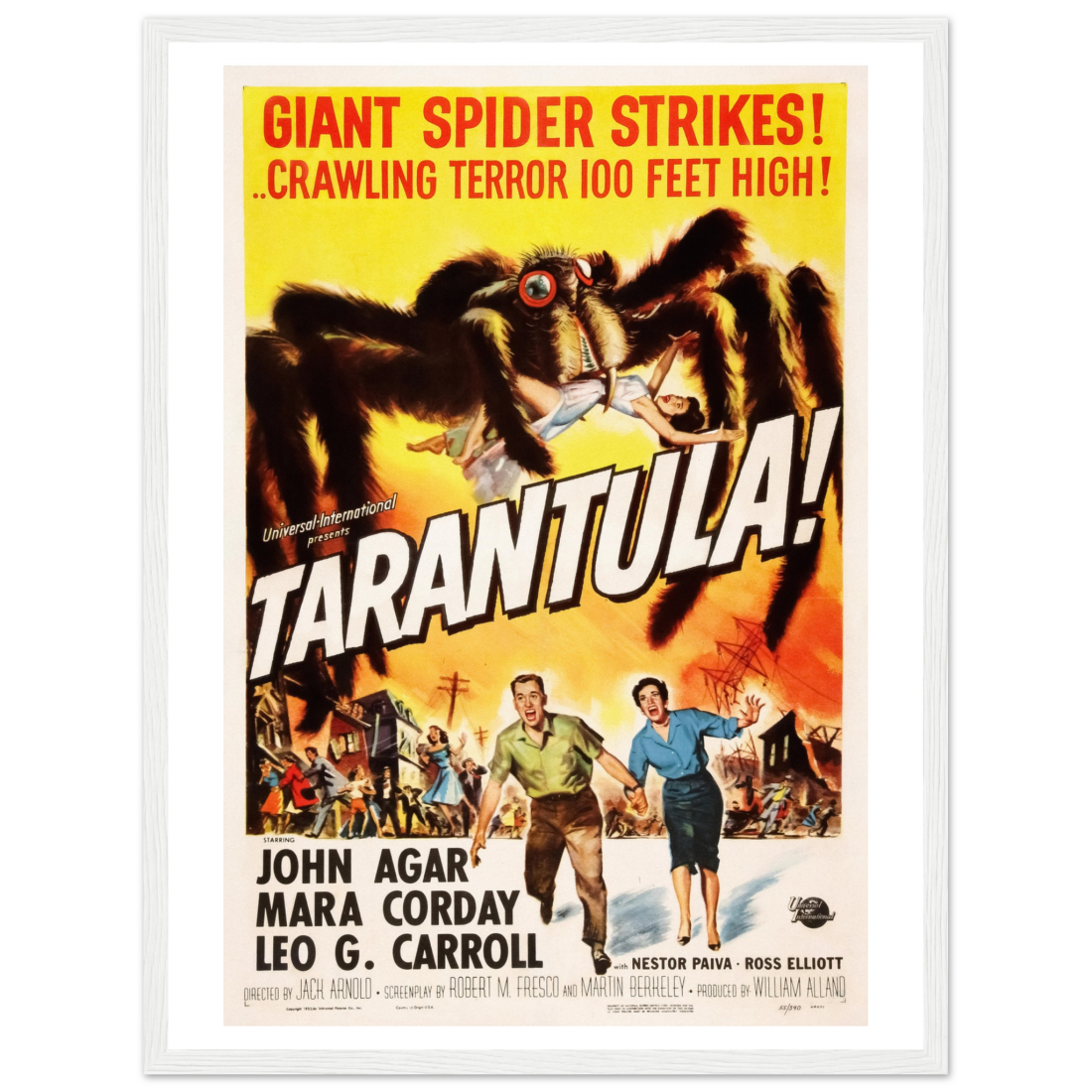 Tarantula 50s Sci-Fi Horror movie poster