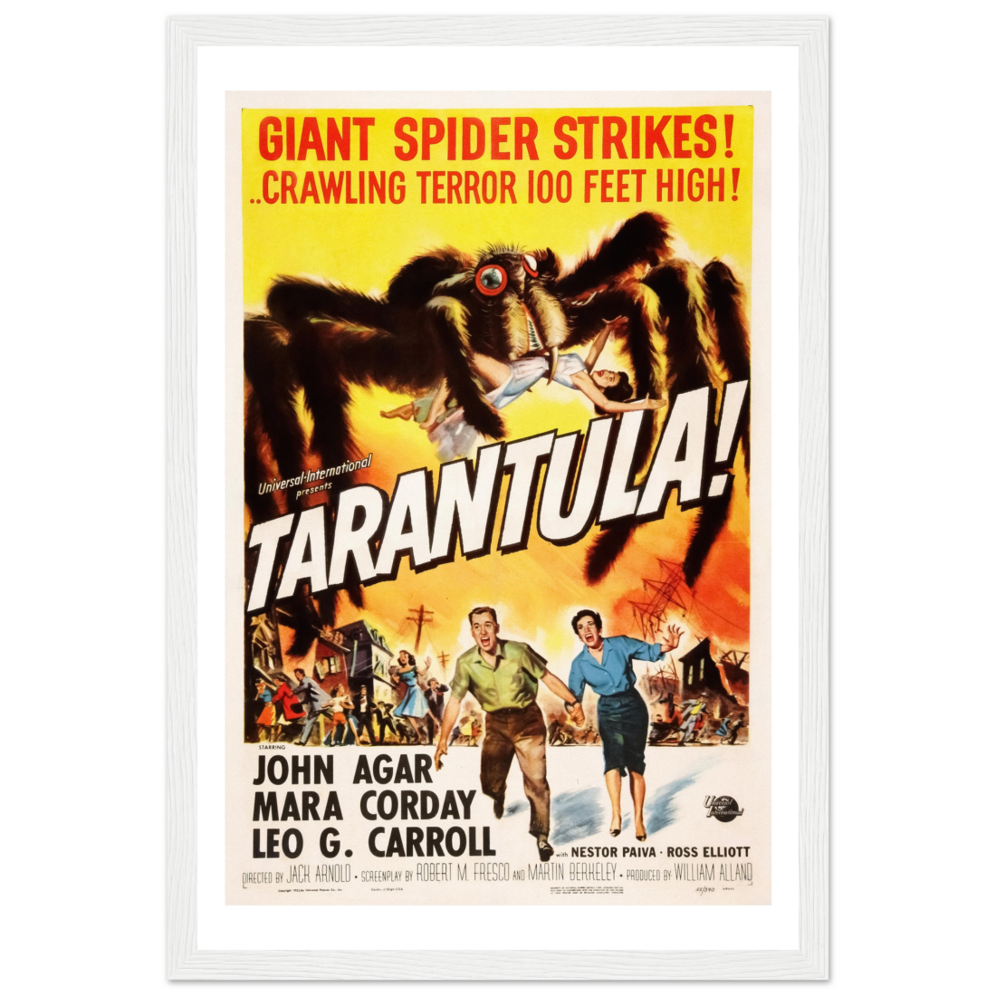 Tarantula 50s Sci-Fi Horror movie poster
