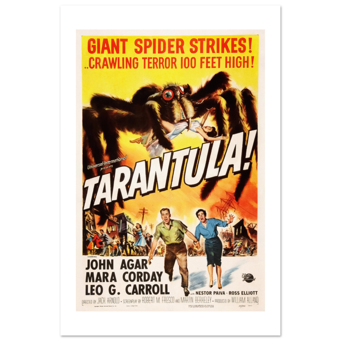 Tarantula 50s Sci-Fi Horror movie poster